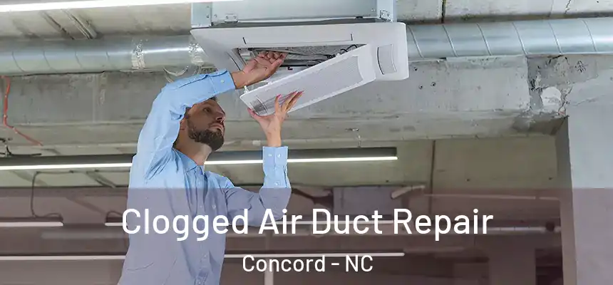  Clogged Air Duct Repair Concord - NC